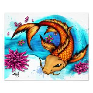 Koi Photo Print