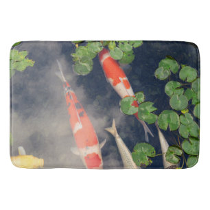 Koi Pond Bath Mat