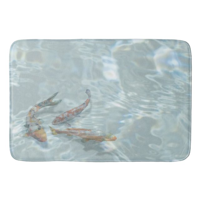 Koi Pond Bath Mat (Front)