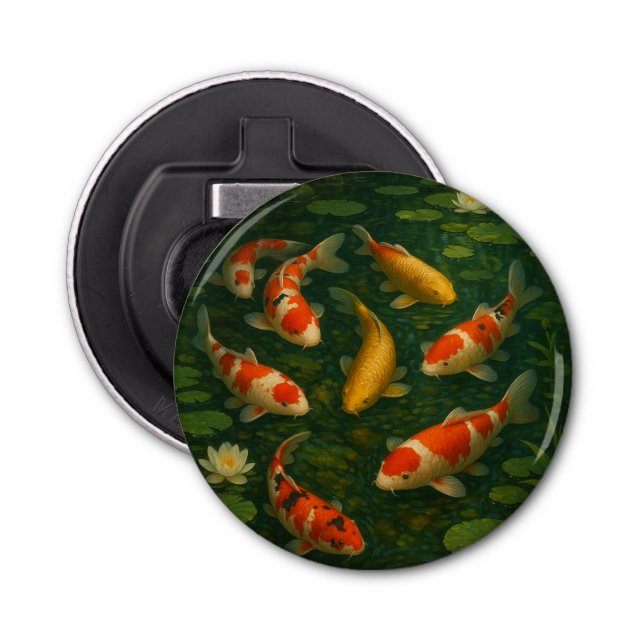 Koi Pond Bottle Opener (Front)