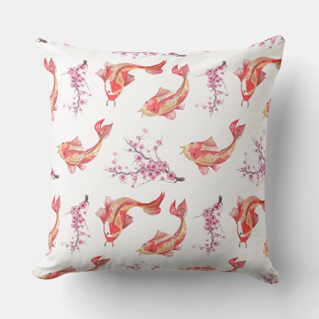Koi Pond Cushion (Front)
