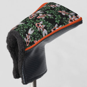 Koi Pond Fish Artwork                              Golf Head Cover