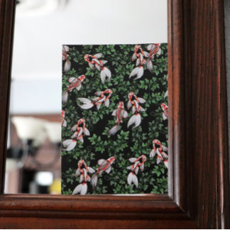Koi Pond Fish Artwork Postcard