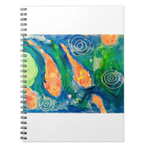 Koi pond notebook