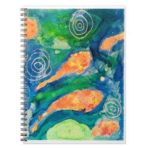 Koi pond  notebook