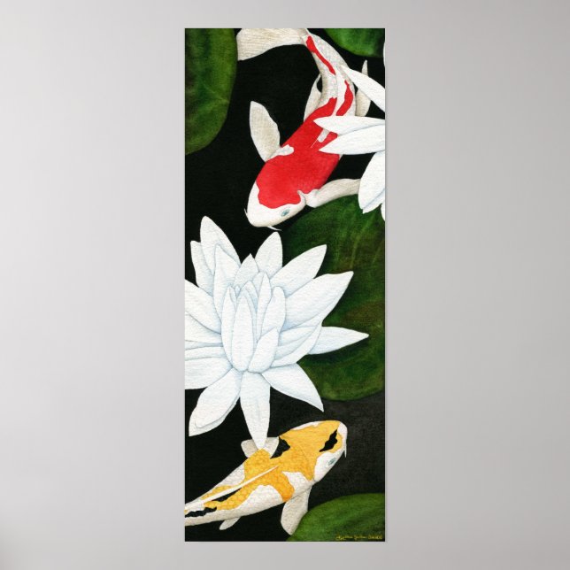 Koi Pond Poster (Front)