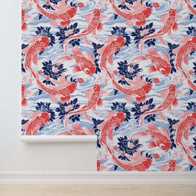 Koi Pond Serenity Wallpaper (Application)