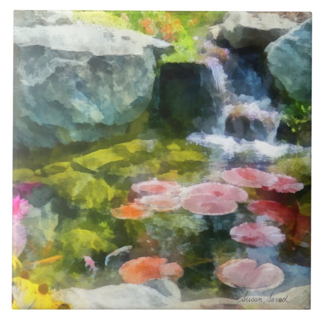 Koi Pond Tile (Front)