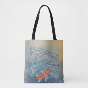 Koi Pond Tote Bag