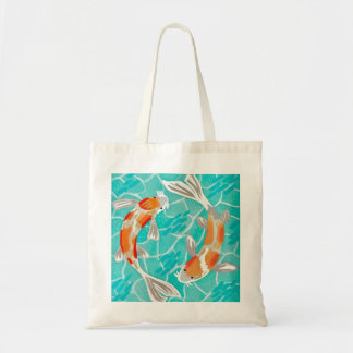 Koi Pond Tote Bag