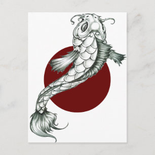 Koi Postcard