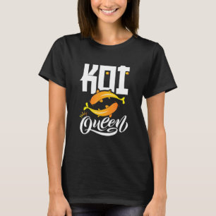 Koi Queen Japanese Koi Carp Nishikigoi Fish T-Shirt