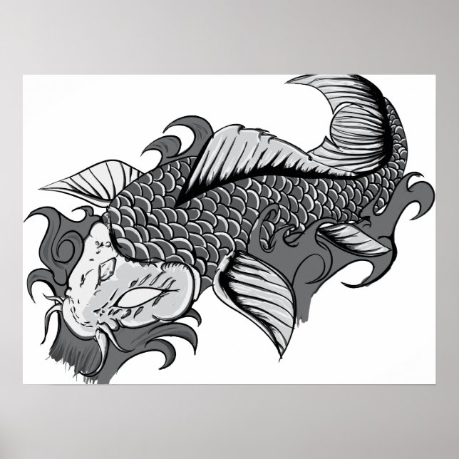 Koi Tattoo - Poster (Front)