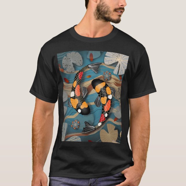 Koi Watergarden T-Shirt (Front)