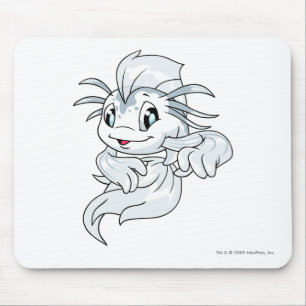 Koi White Mouse Pad