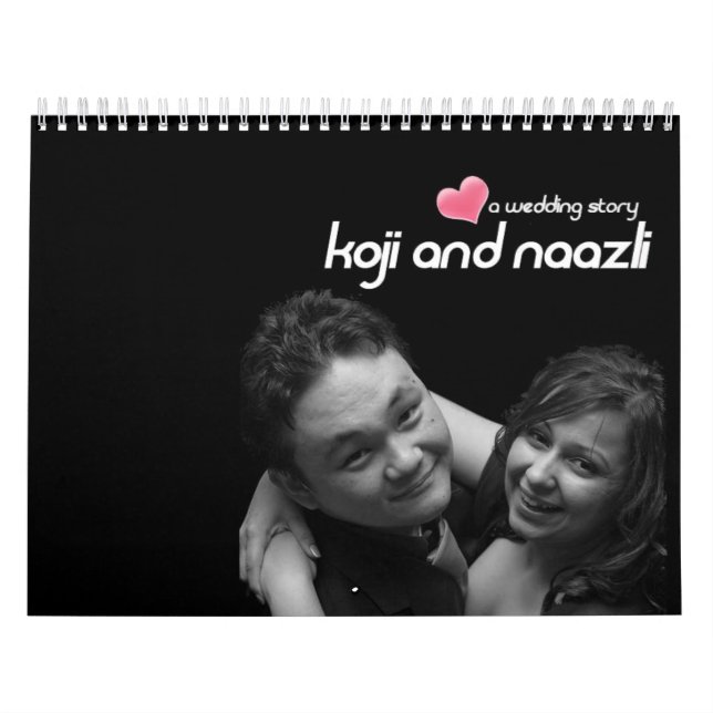 Koji and Naazli Calendar (Cover)