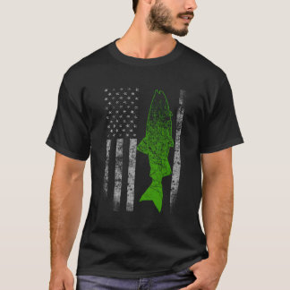 Kokanee Flag Kokanee Fishing T-Shirt