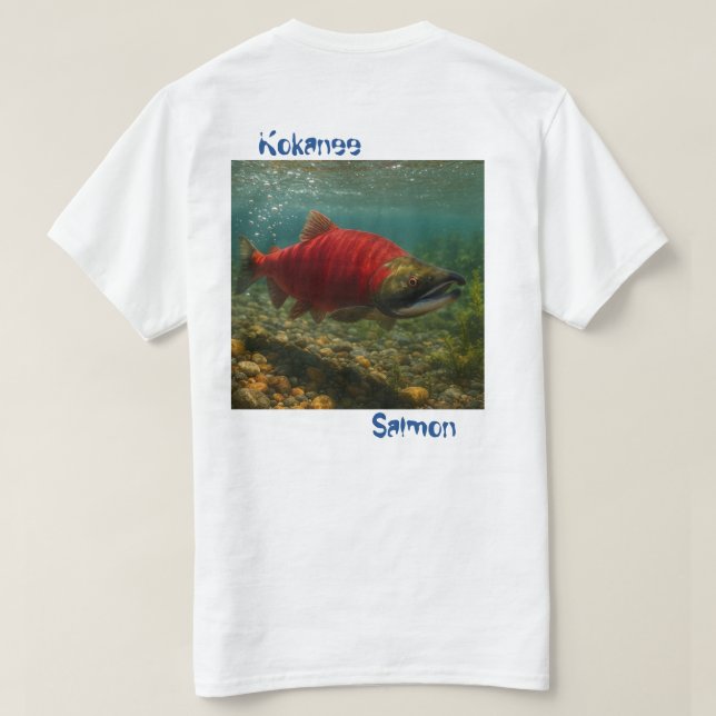 Kokanee Salmon T-Shirt (Design Back)