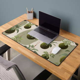 Kokedama Moss Ball - Japandi Living Plant Desk Mat
