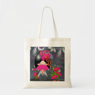 Kokeshi Doll "Journey" Tote Bag