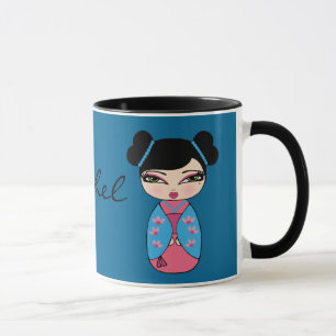 Kokeshi Doll Mug