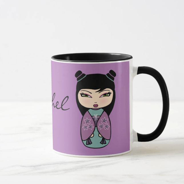 Kokeshi Doll  Mug (Right)