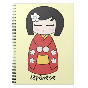 Kokeshi Doll Notebook