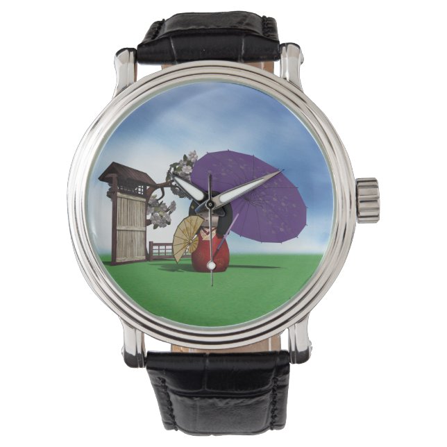 Kokeshi Doll Watch (Front)