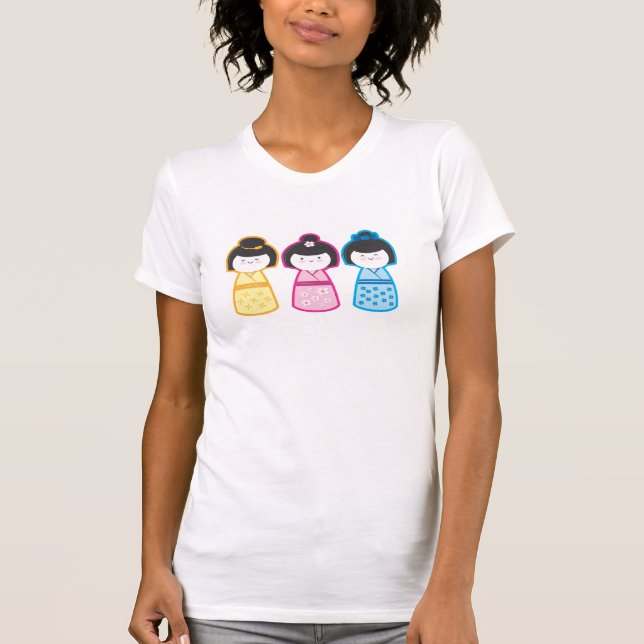 Kokeshi Girls T-Shirt (Front)