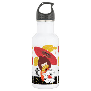 KOKESHI LOVE Chow Valentine 532 Ml Water Bottle