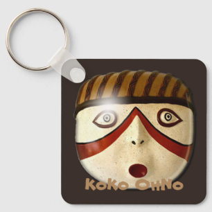 KoKo OhNo - Zuni Kachina Mask - Smell Masker Key Ring