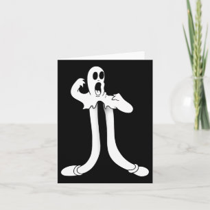 Koko The Clown Ghost Splits Blackwork  Card