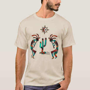 Kokopelli And Cactus T-Shirt