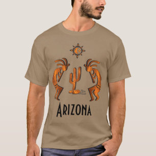 Kokopelli And Cactus T-Shirt
