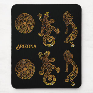 Kokopelli Art Mouse Pad