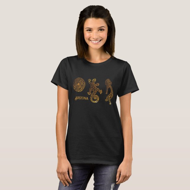 Kokopelli Art T-Shirt (Front Full)