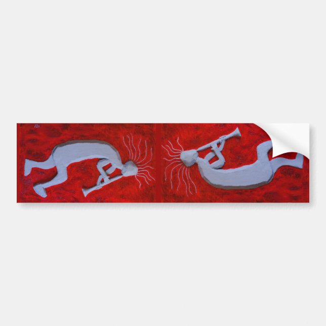 Kokopelli Bumper Stickers (Front)