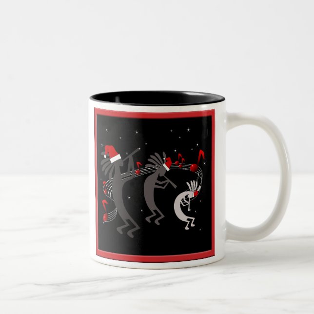 Kokopelli Christmas Mug (Right)