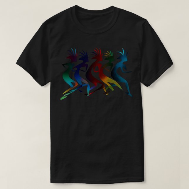 Kokopelli Dance For Life T-Shirt (Design Front)