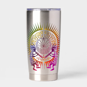 Kokopelli Duo - Man In The Maze - Sun 1a Insulated Tumbler