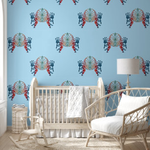 Kokopelli Duo - Man In The Maze - Symbols 1a Wallpaper