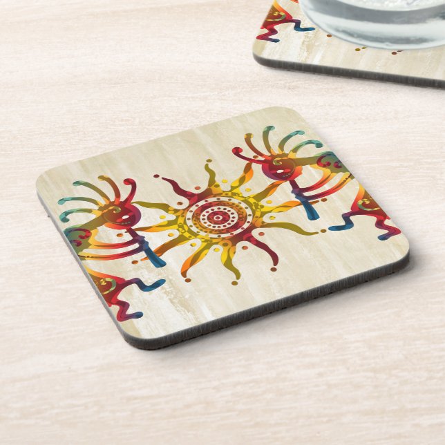 KOKOPELLI DUO SUN + your ideas Coaster (Left Side)