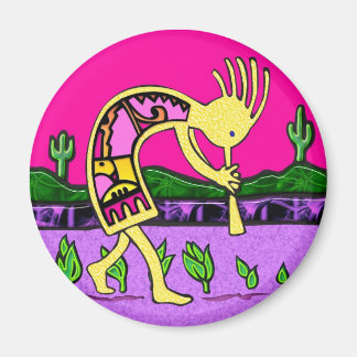 Kokopelli, Flute Player of the Desert Magnet