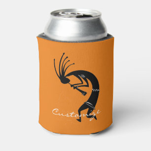 Kokopelli flute player Thunder_Cove Can Cooler