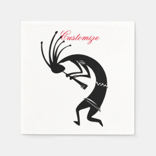 Kokopelli flute player Thunder_Cove Napkin