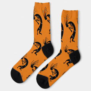 Kokopelli flute player Thunder_Cove Socks