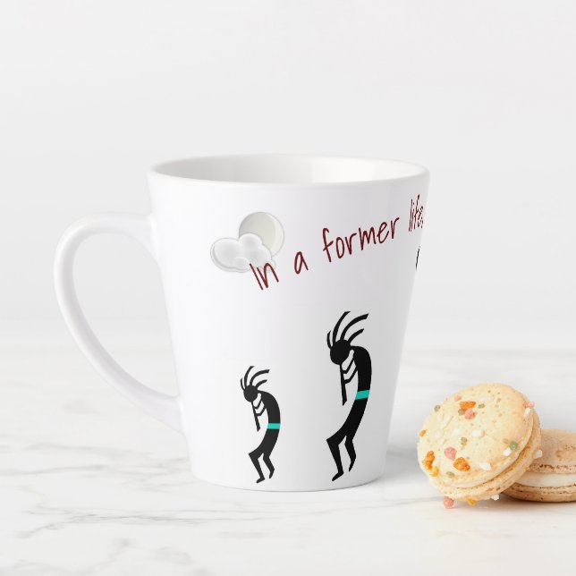 Kokopelli--Former Life--Latte Mug (In Situ)