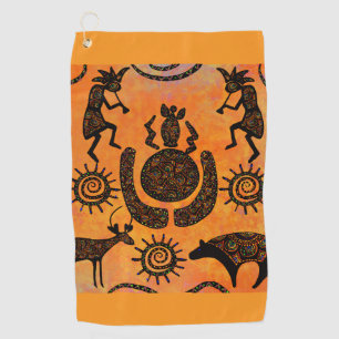 KOKOPELLI  GOLF TOWEL