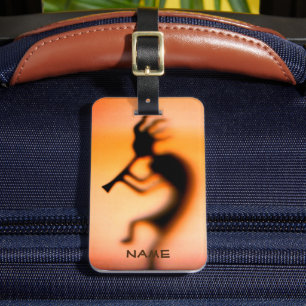 Kokopelli Good Times Personalised Luggage Tag