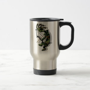 Kokopelli Hunter Travel Mug